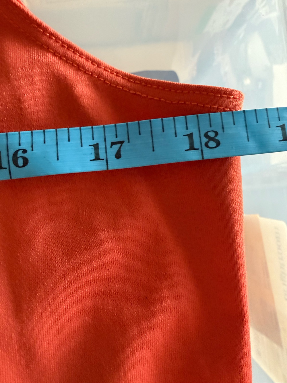EUC Chico's Open Knit Button-Up Cardi & Tank Top SZ 2 (L/12) Coral/Burnt Orange - Picture 11 of 16